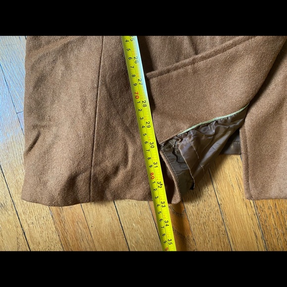 Bebe Brown Wool Trench Coat-Read description. - Picture 7 of 13